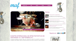 Desktop Screenshot of mafsantander.com